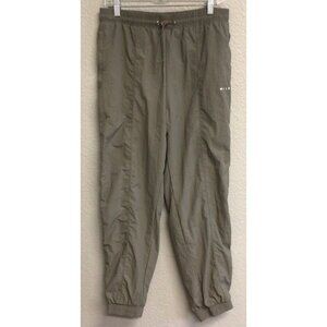 WILO The Label Sage Green Pull On Parachute Athletic Jogger Pants Women’s Large